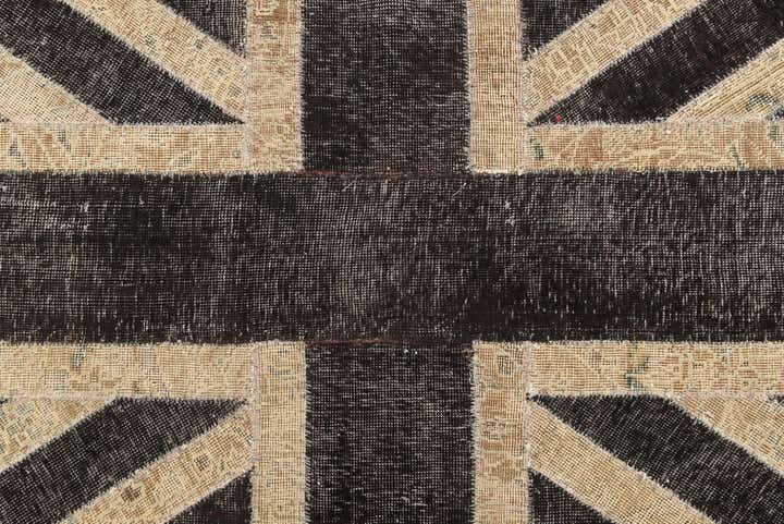 5' x 6' 7 Hand Knotted Ultra Vintage Persian Wool Rug