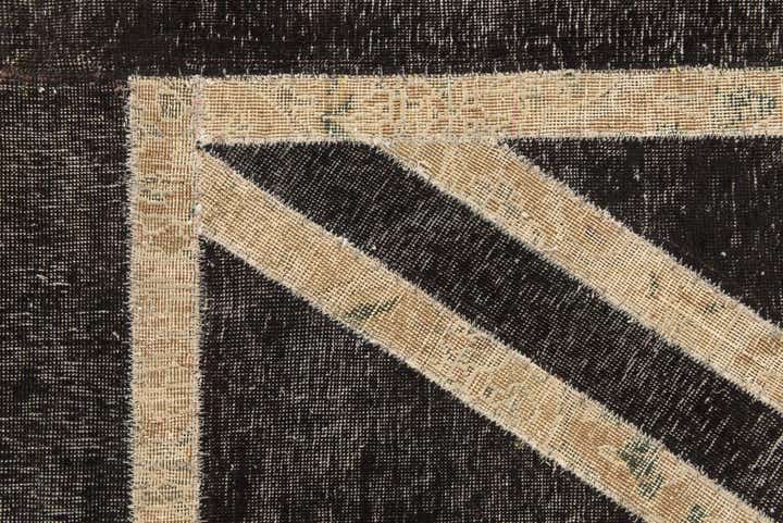 5' x 6' 7 Hand Knotted Ultra Vintage Persian Wool Rug