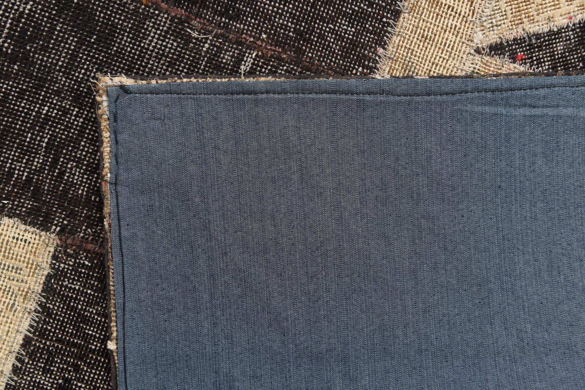 5' x 6' 7 Hand Knotted Ultra Vintage Persian Wool Rug
