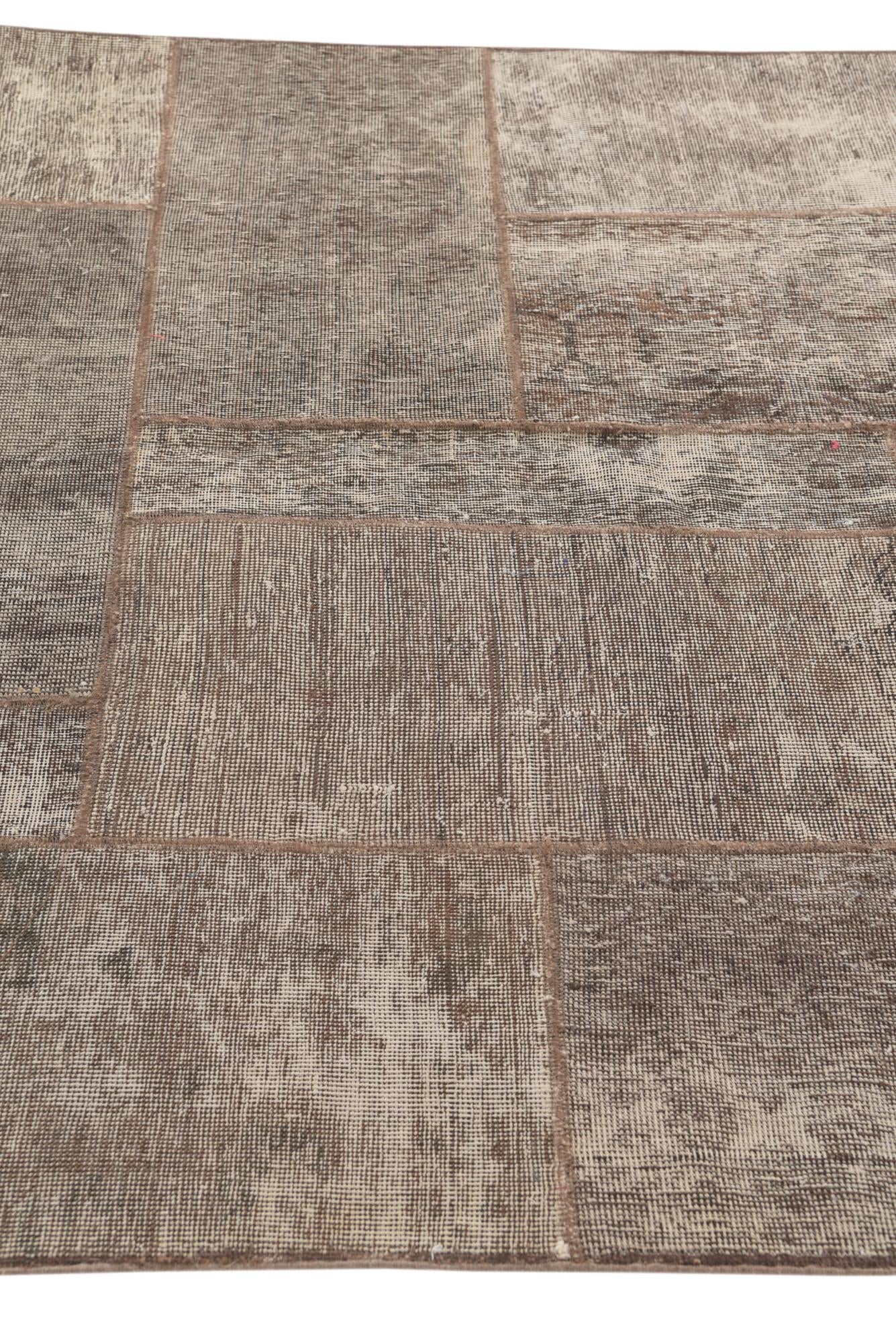 5' x 8' 3 Hand Knotted Ultra Vintage Persian Wool Rug