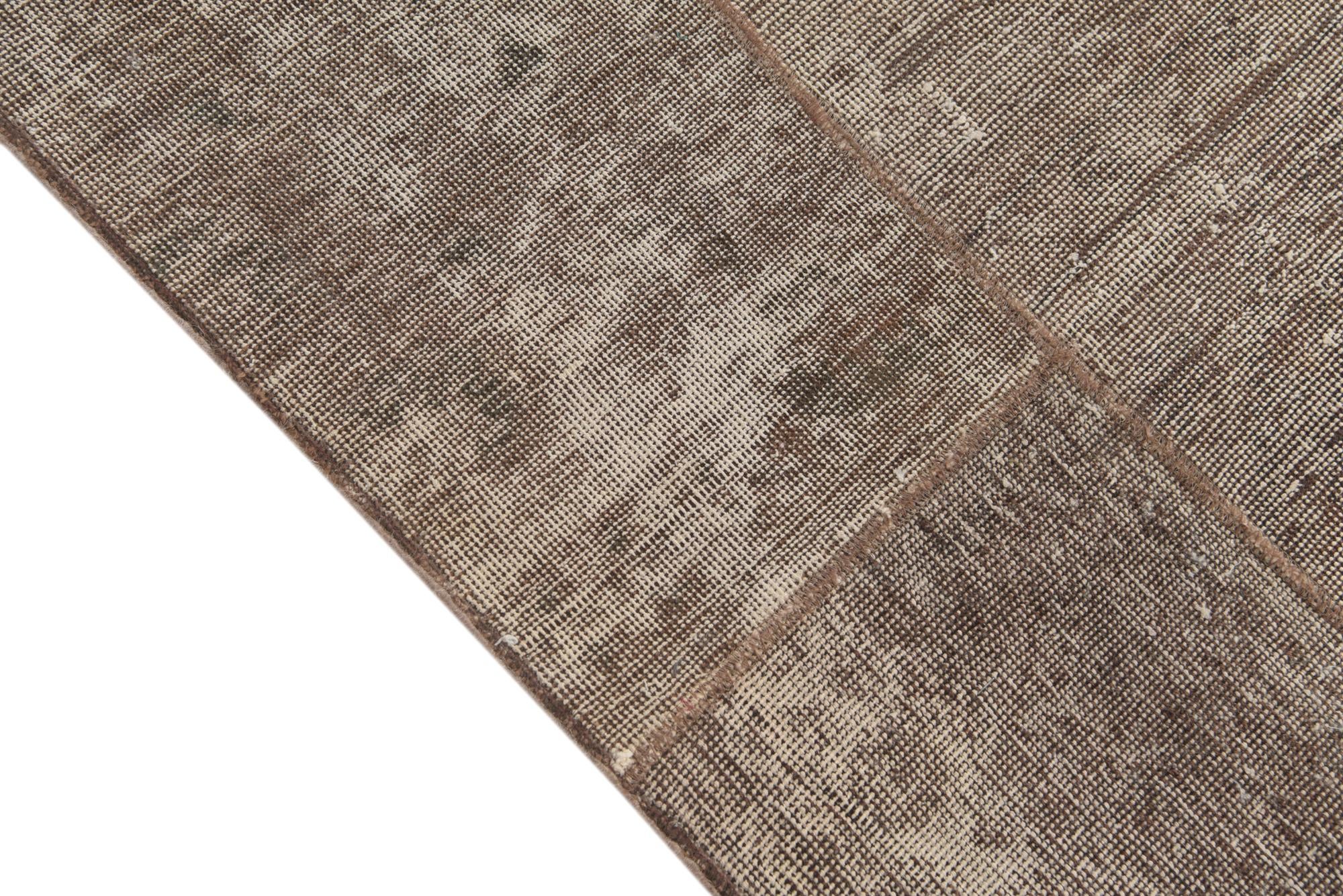 5' x 8' 3 Hand Knotted Ultra Vintage Persian Wool Rug