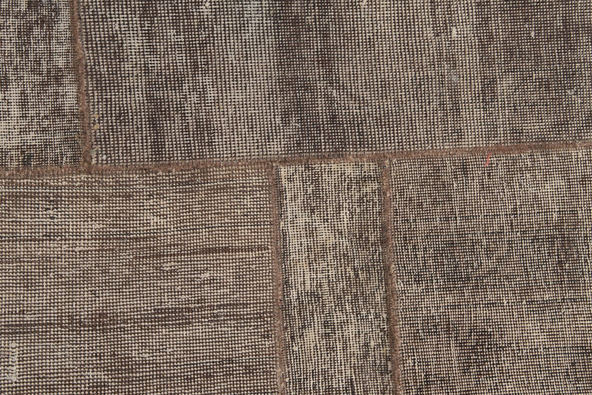5' x 8' 3 Hand Knotted Ultra Vintage Persian Wool Rug