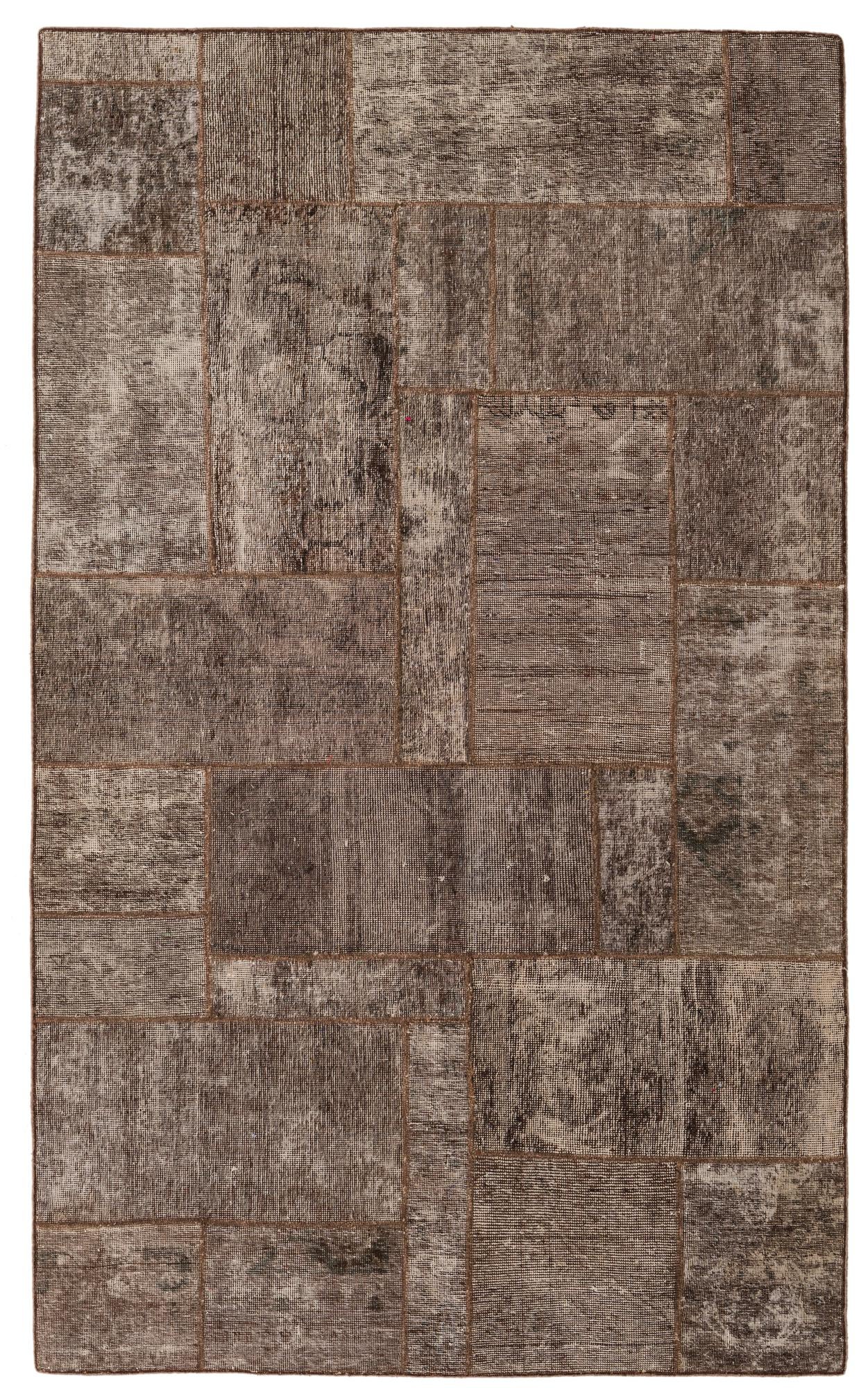 5' x 8' 3 Hand Knotted Ultra Vintage Persian Wool Rug