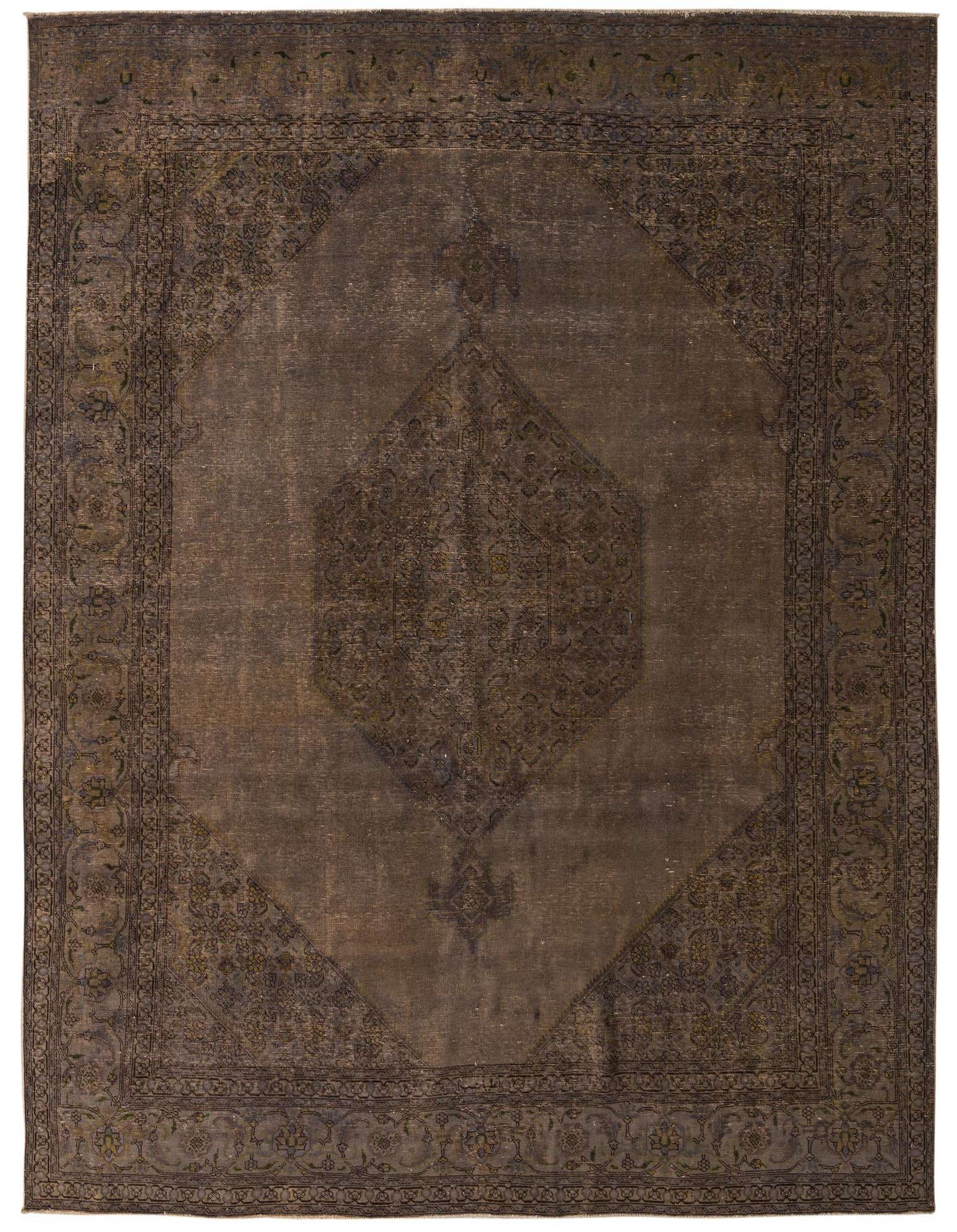Primary image 9' 9 x 12' 8  Hand Knotted Ultra Vintage Persian Wool Rug