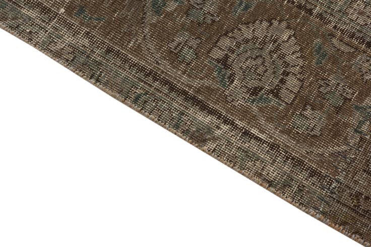 Detail image of 9' 7 x 12' 1 Hand Knotted Ultra Vintage Persian Wool Rug