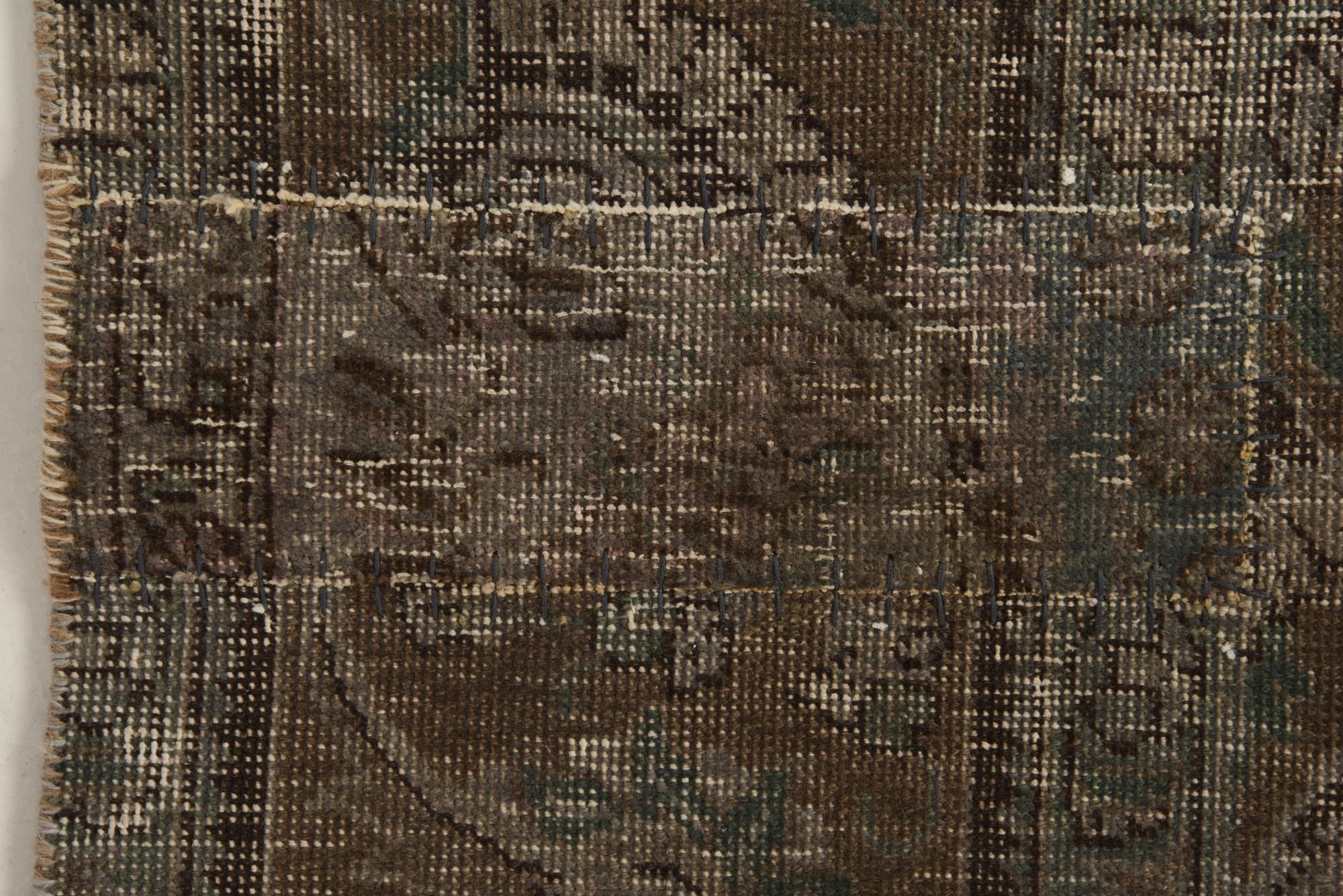 9' 7 x 12' 1 Hand Knotted Ultra Vintage Persian Wool Rug
