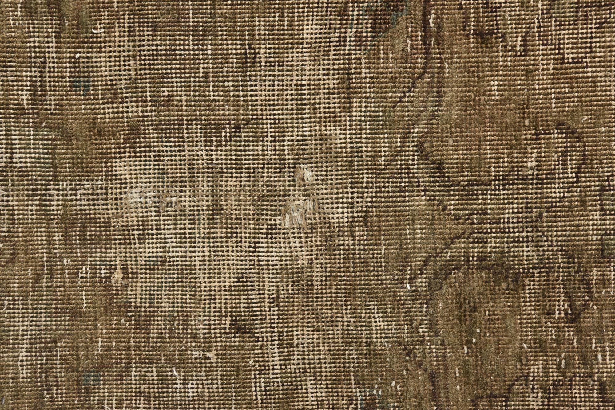 9' 7 x 12' 2 Hand Knotted Ultra Vintage Persian Wool Rug