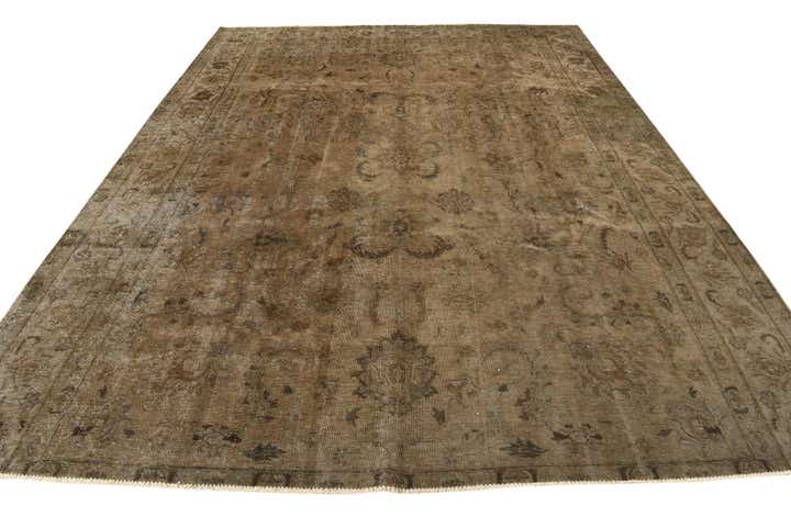 9' 2 x 11' 9 Hand Knotted Ultra Vintage Persian Wool Rug