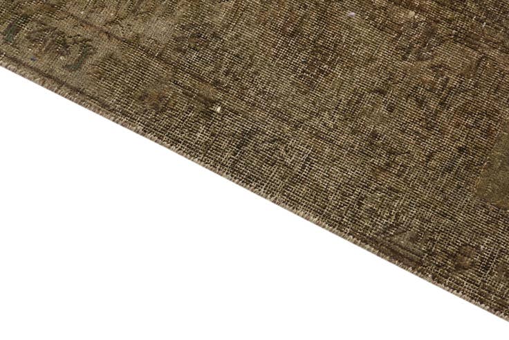 Detail image of 9' 2 x 11' 9 Hand Knotted Ultra Vintage Persian Wool Rug