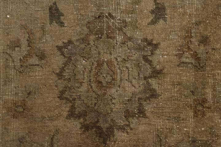 9' 2 x 11' 9 Hand Knotted Ultra Vintage Persian Wool Rug