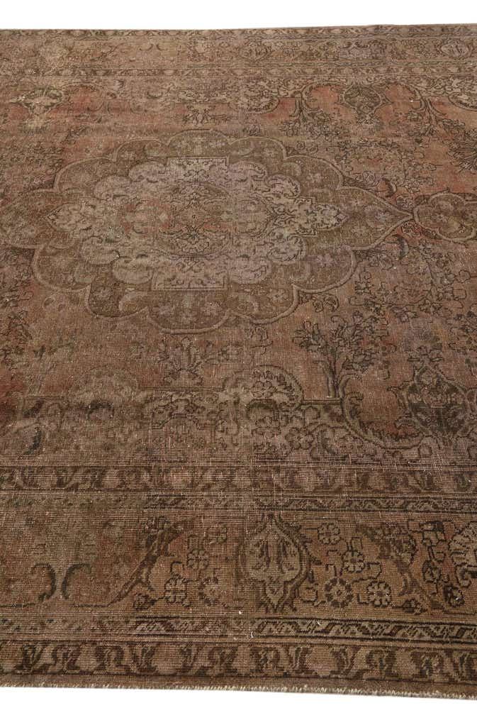 8' 2 x 11' 3 Hand Knotted Ultra Vintage Persian Wool Rug