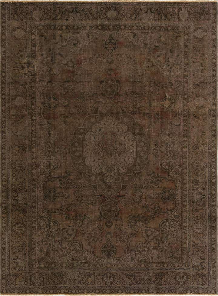 8' 2 x 11' 3 Hand Knotted Ultra Vintage Persian Wool Rug