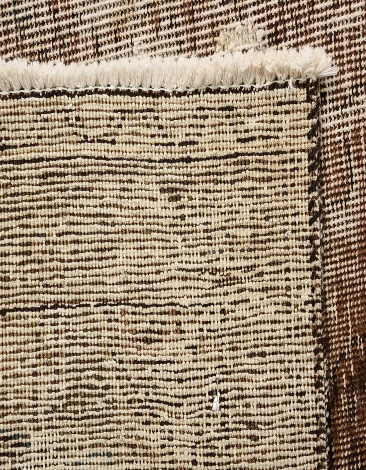 Detail image of 7' 3 x 10' 5  Hand Knotted Ultra Vintage Persian Wool Rug