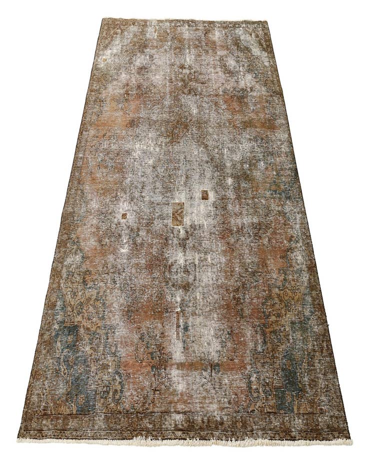 Detail image of 7' 3 x 10' 5  Hand Knotted Ultra Vintage Persian Wool Rug