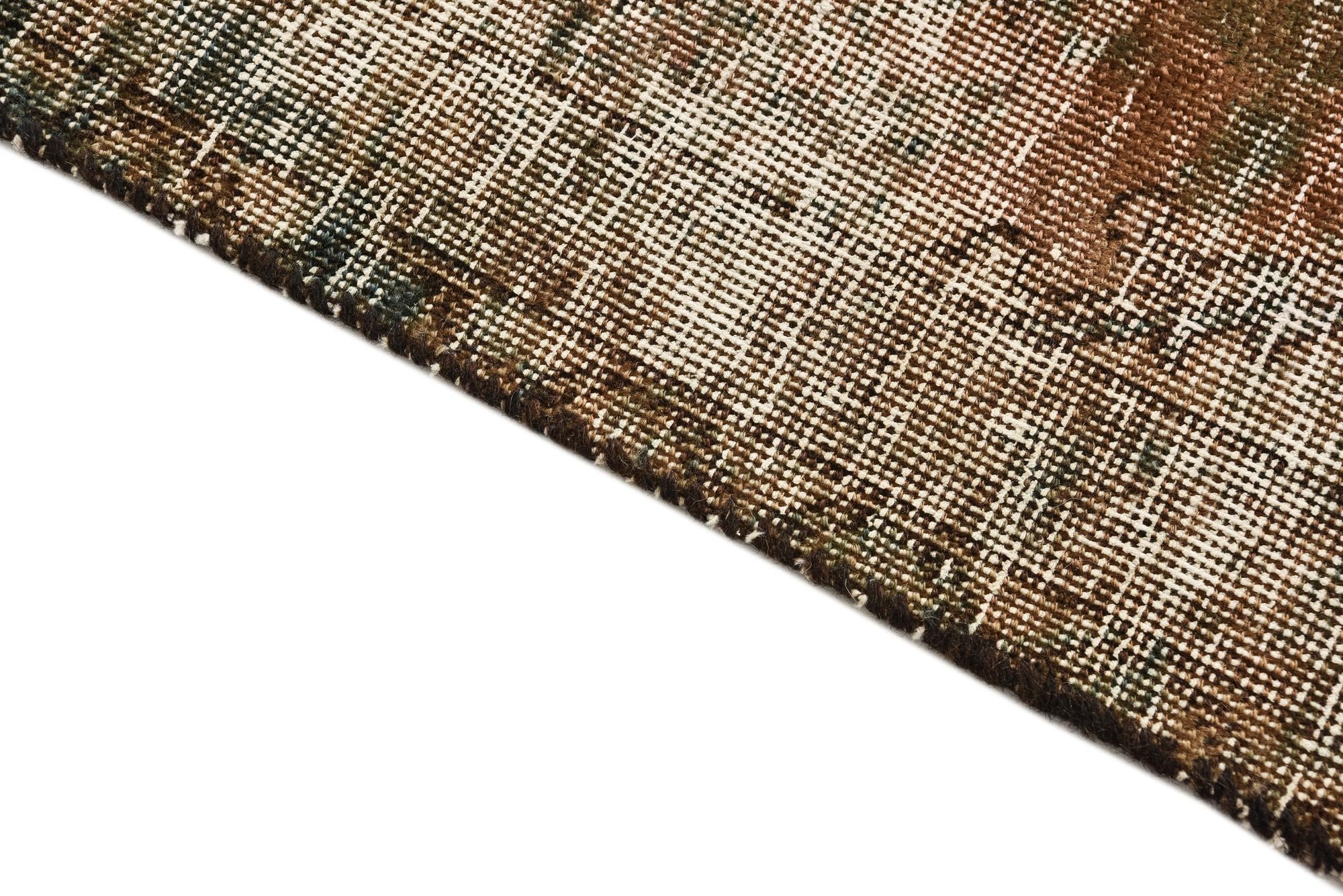 7' 3 x 10' 5 Hand Knotted Ultra Vintage Persian Wool Rug