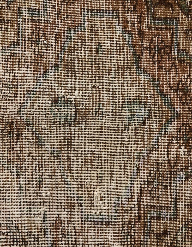 Detail image of 7' 3 x 10' 5  Hand Knotted Ultra Vintage Persian Wool Rug