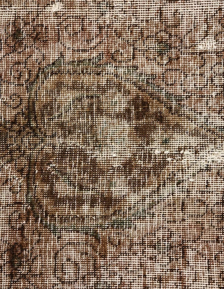 Detail image of 7' 3 x 10' 5  Hand Knotted Ultra Vintage Persian Wool Rug