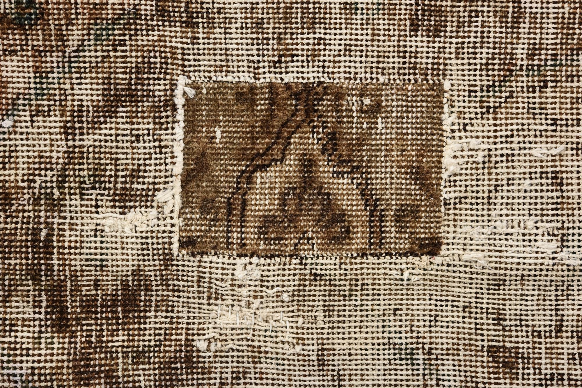 7' 3 x 10' 5 Hand Knotted Ultra Vintage Persian Wool Rug