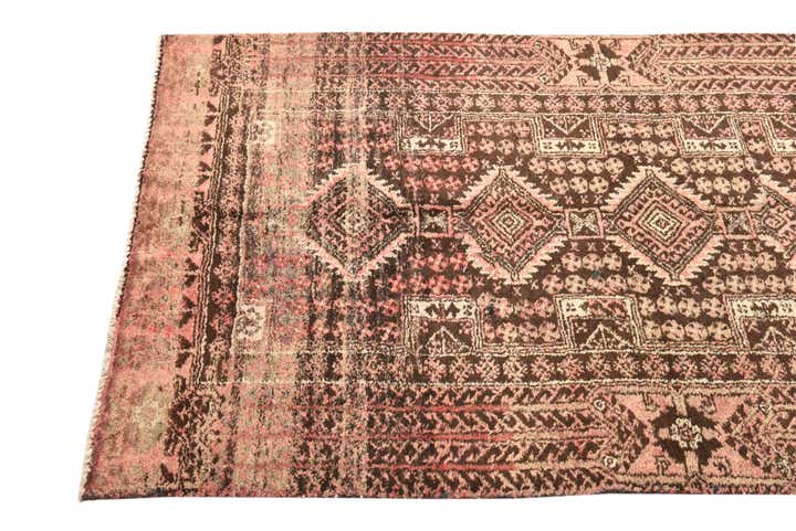 3' 4 x 5' 8 Hand Knotted Ultra Vintage Persian Wool Rug
