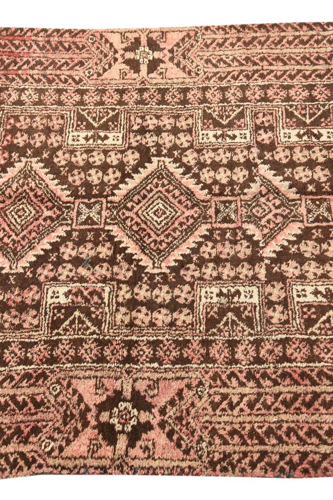 3' 4 x 5' 8 Hand Knotted Ultra Vintage Persian Wool Rug