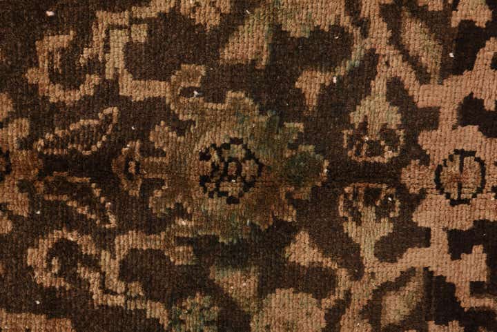4' 9 x 7' Hand Knotted Ultra Vintage Persian Wool Rug