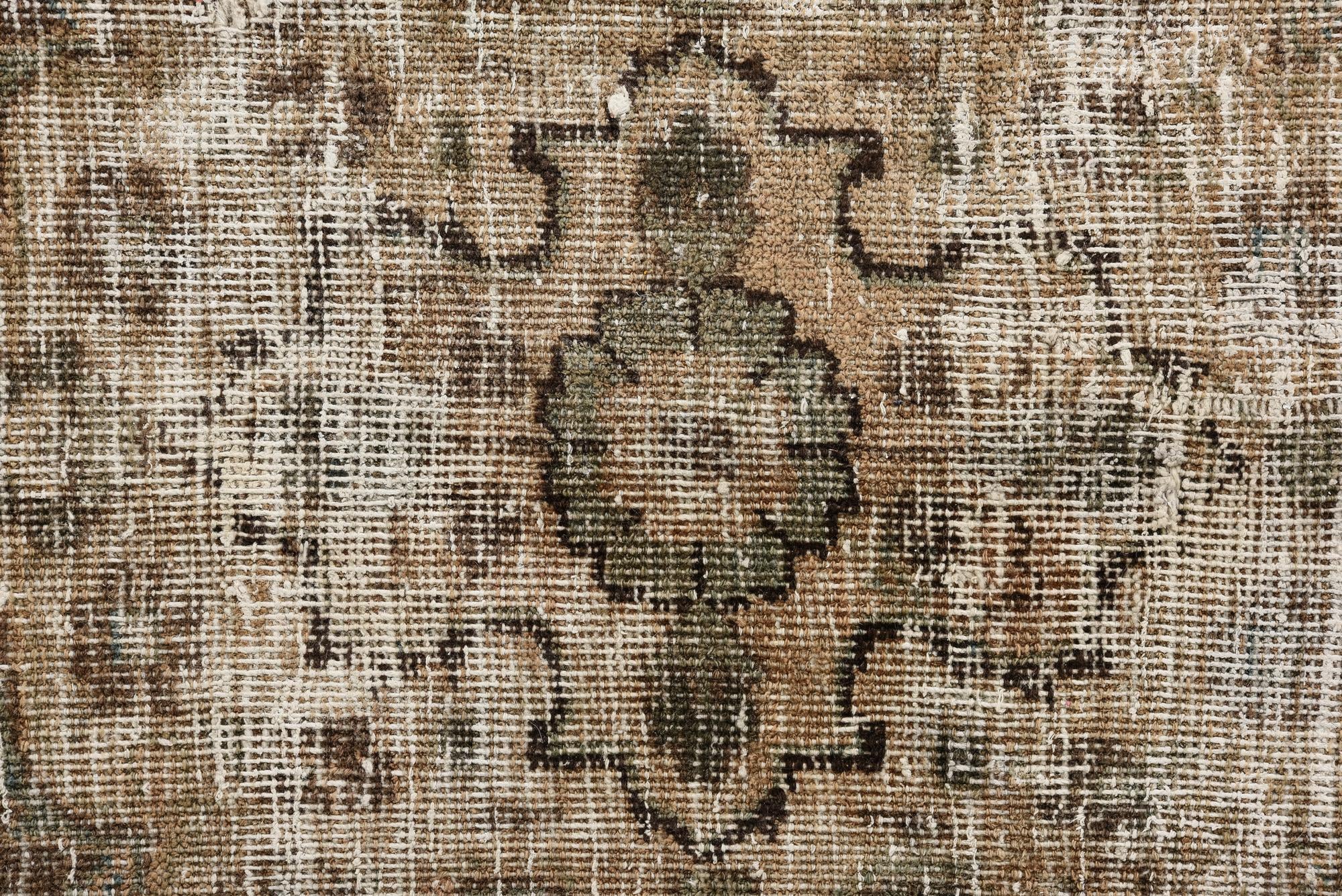 9' 6 x 11' 6 Hand Knotted Ultra Vintage Persian Wool Rug
