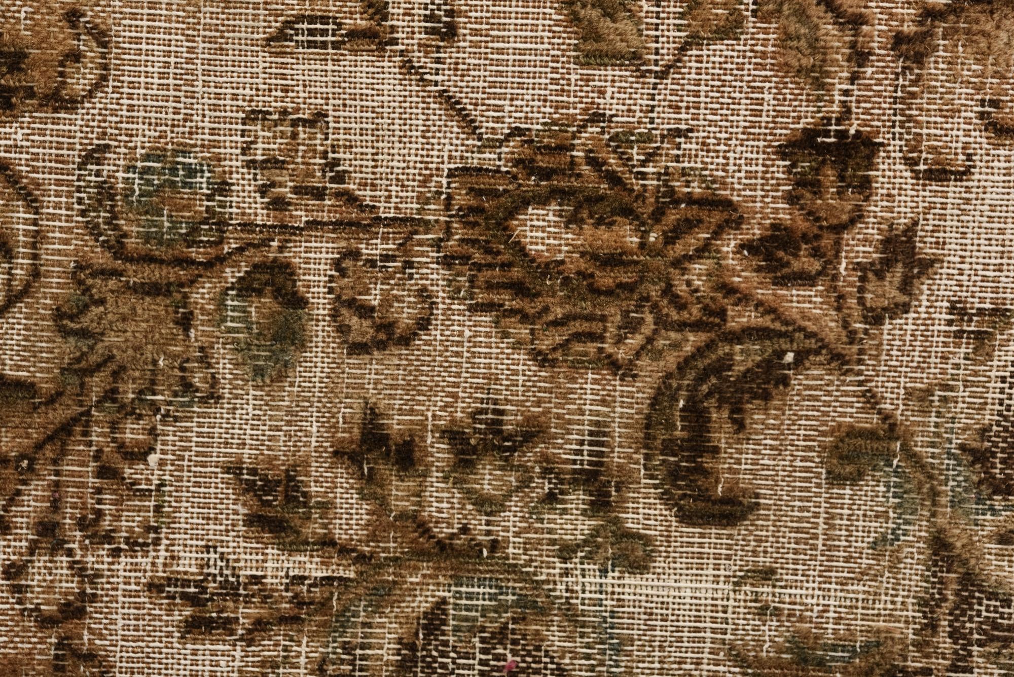 9' 10 x 12' Hand Knotted Ultra Vintage Persian Wool Rug
