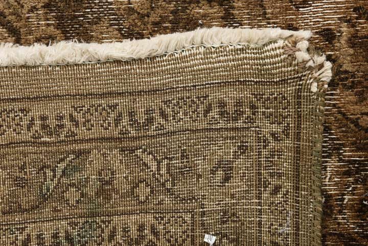 9' 5 x 12' 6 Hand Knotted Ultra Vintage Persian Wool Rug