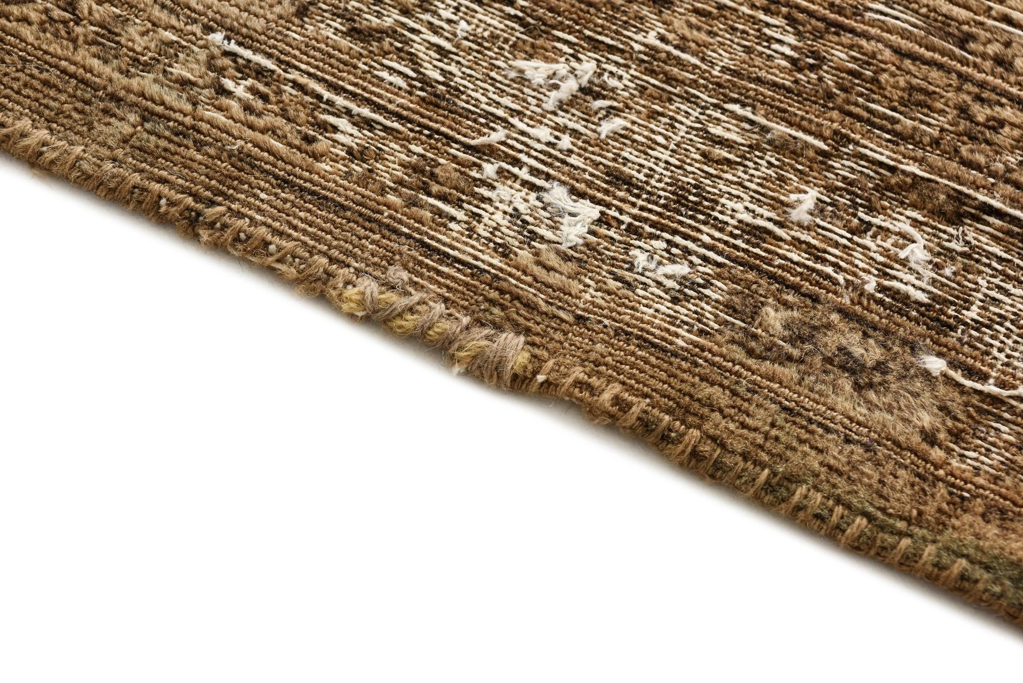 9' 5 x 12' 6 Hand Knotted Ultra Vintage Persian Wool Rug