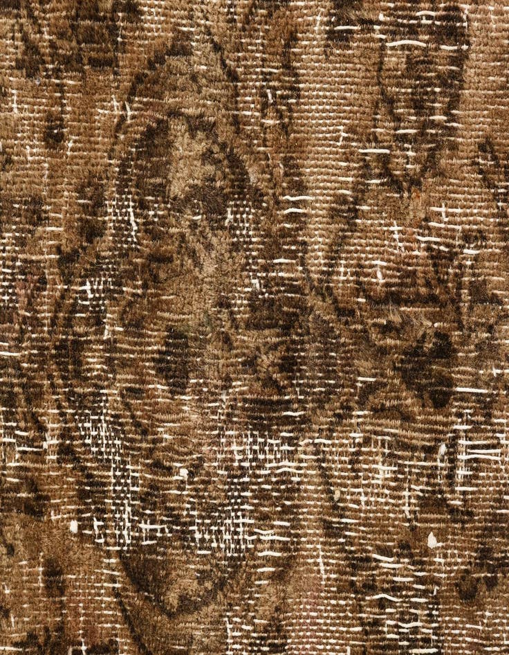 Detail image of 9' 5 x 12' 6  Hand Knotted Ultra Vintage Persian Wool Rug