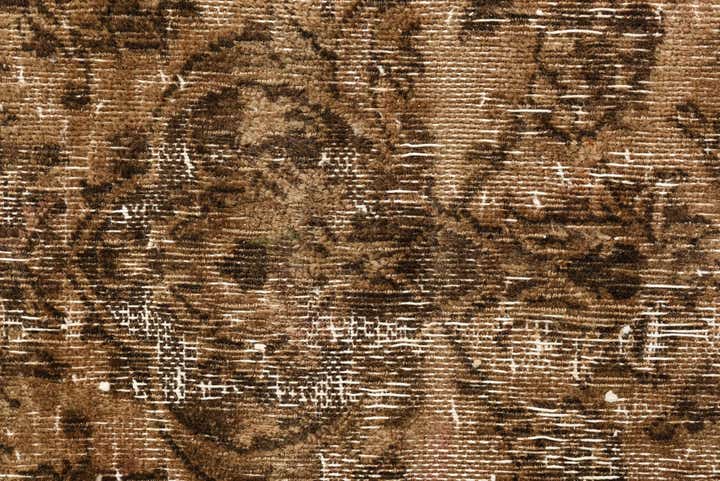 9' 5 x 12' 6 Hand Knotted Ultra Vintage Persian Wool Rug