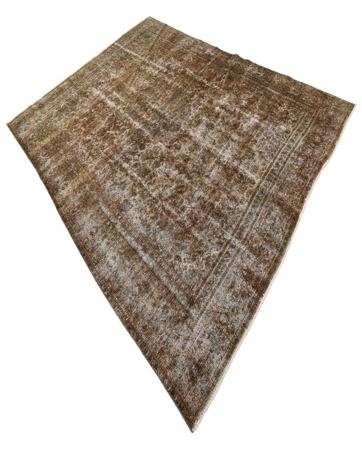 Detail image of 8' 6 x 11' 6  Hand Knotted Ultra Vintage Persian Wool Rug