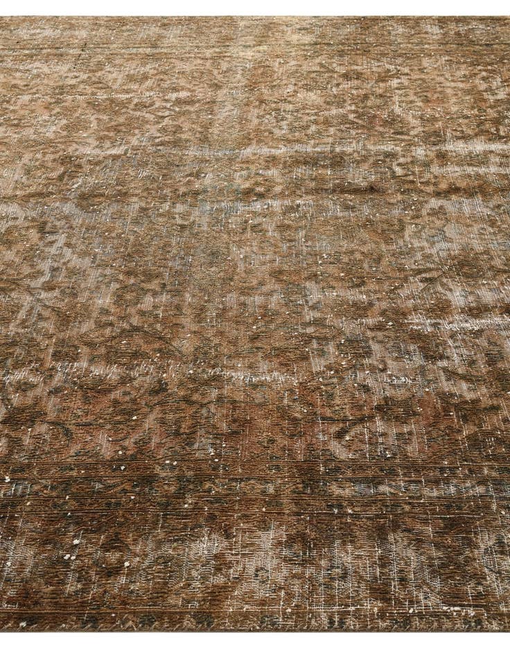 Detail image of 8' 6 x 11' 6  Hand Knotted Ultra Vintage Persian Wool Rug