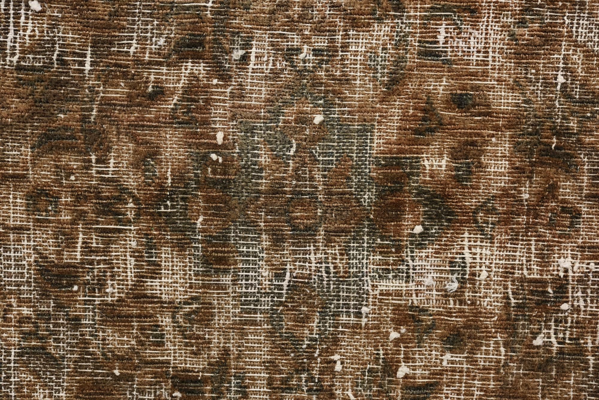 8' 6 x 11' 6 Hand Knotted Ultra Vintage Persian Wool Rug