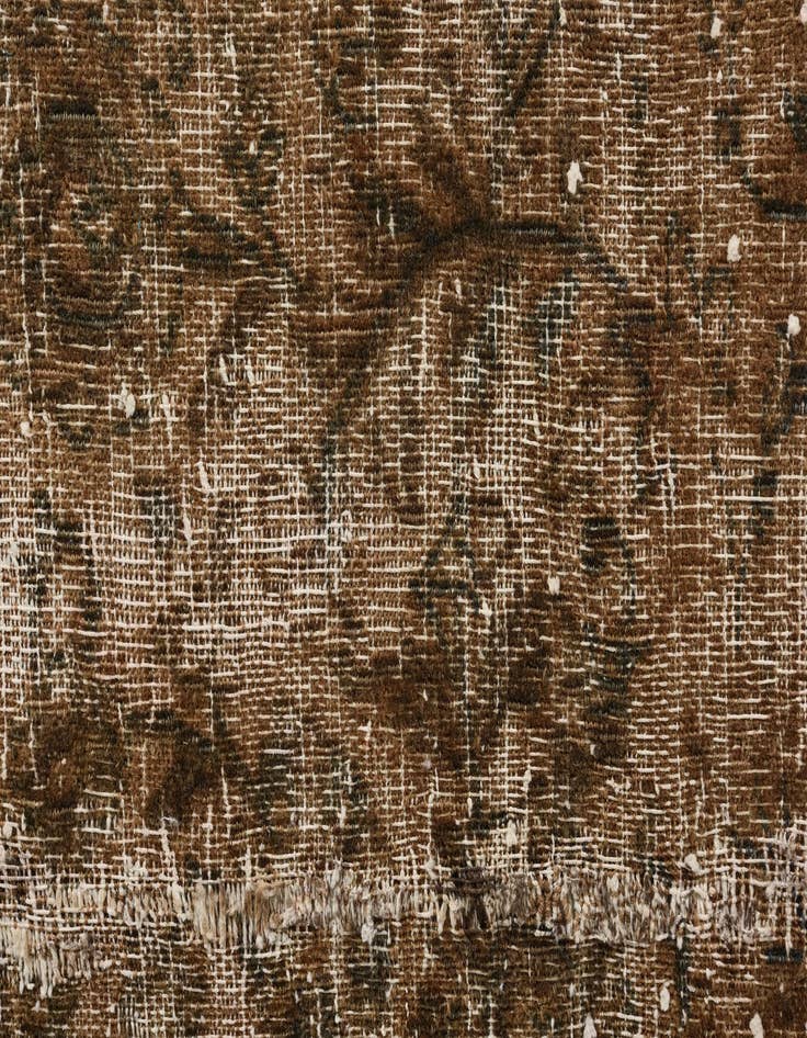 Detail image of 8' 6 x 11' 6  Hand Knotted Ultra Vintage Persian Wool Rug