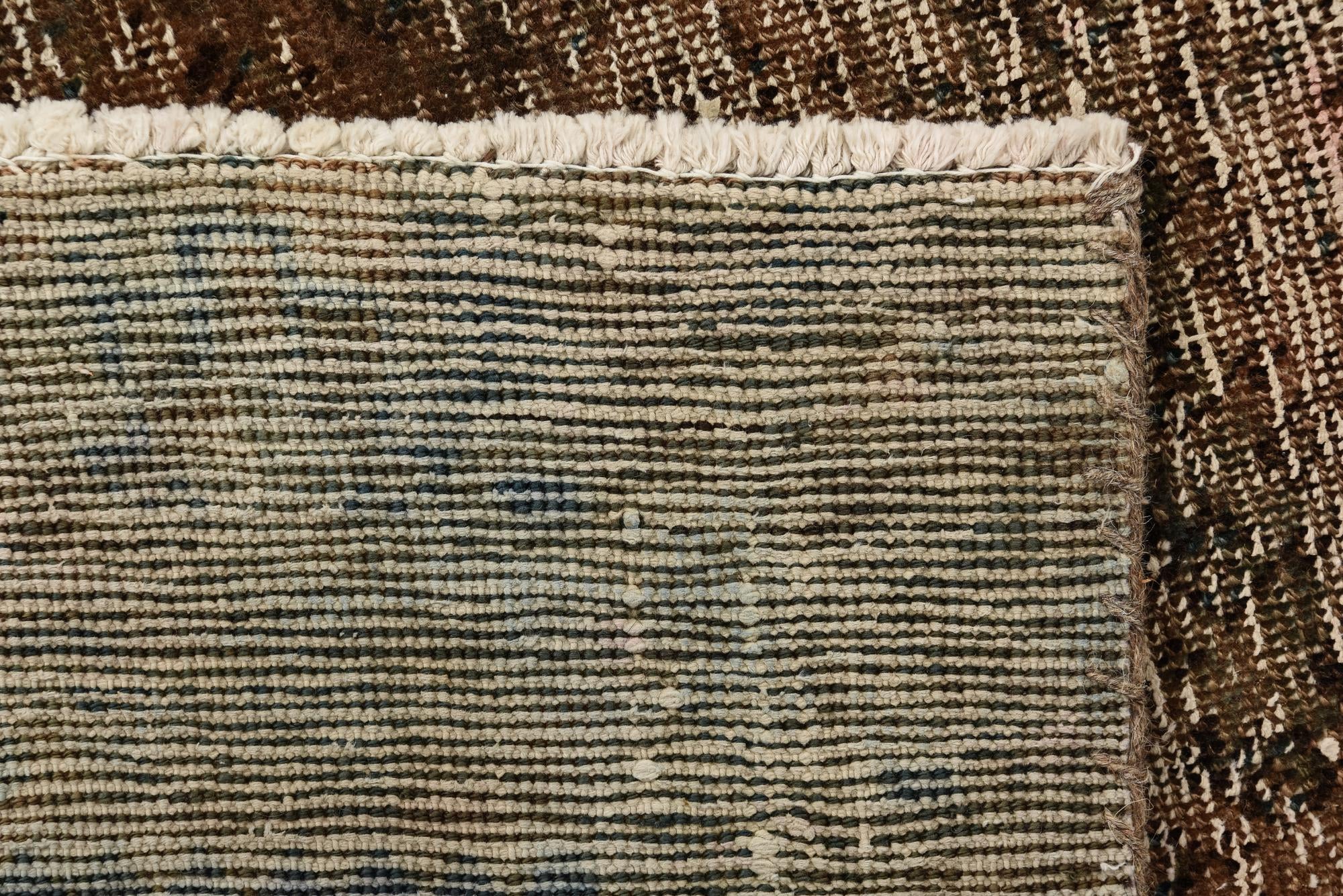 3' 6 x 6' Hand Knotted Ultra Vintage Persian Wool Rug