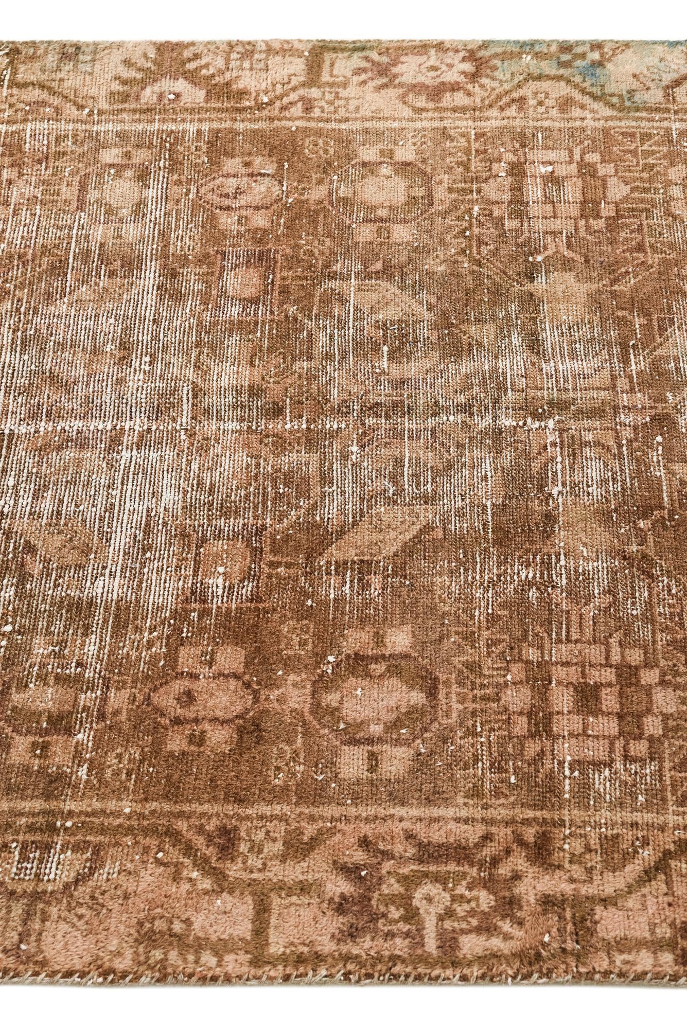 3' 6 x 4' 10 Hand Knotted Ultra Vintage Persian Wool Rug