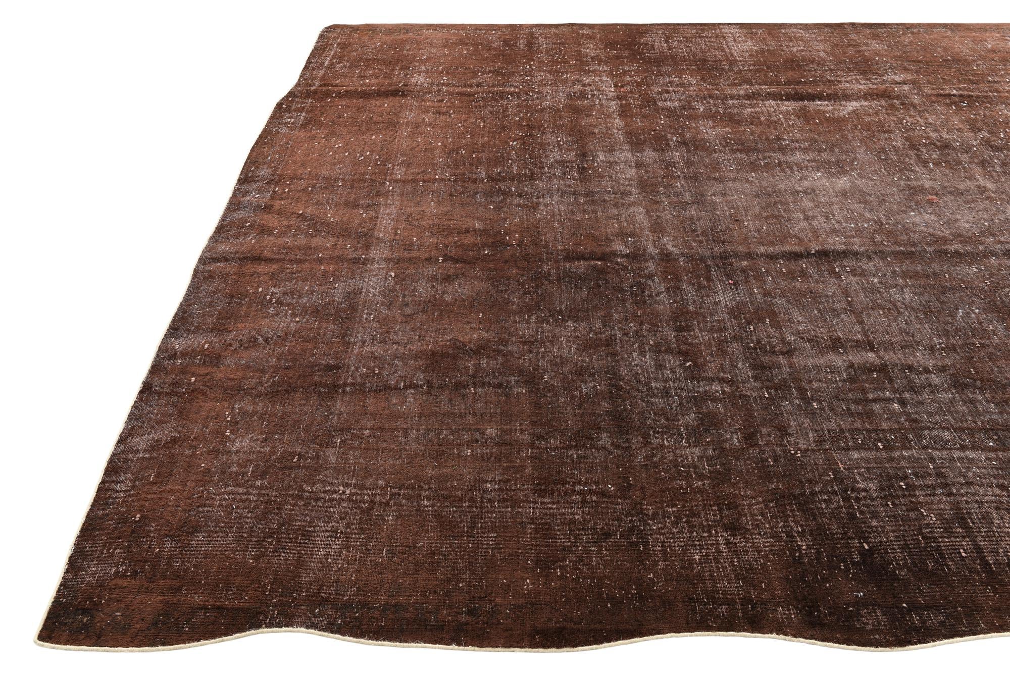 9' 7 x 13' 3 Hand Knotted Ultra Vintage Persian Wool Rug