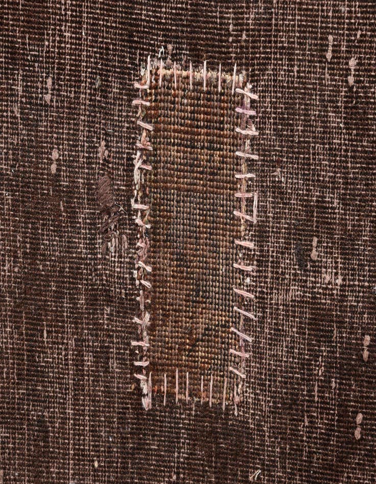 Detail image of 9' 7 x 13' 3  Hand Knotted Ultra Vintage Persian Wool Rug