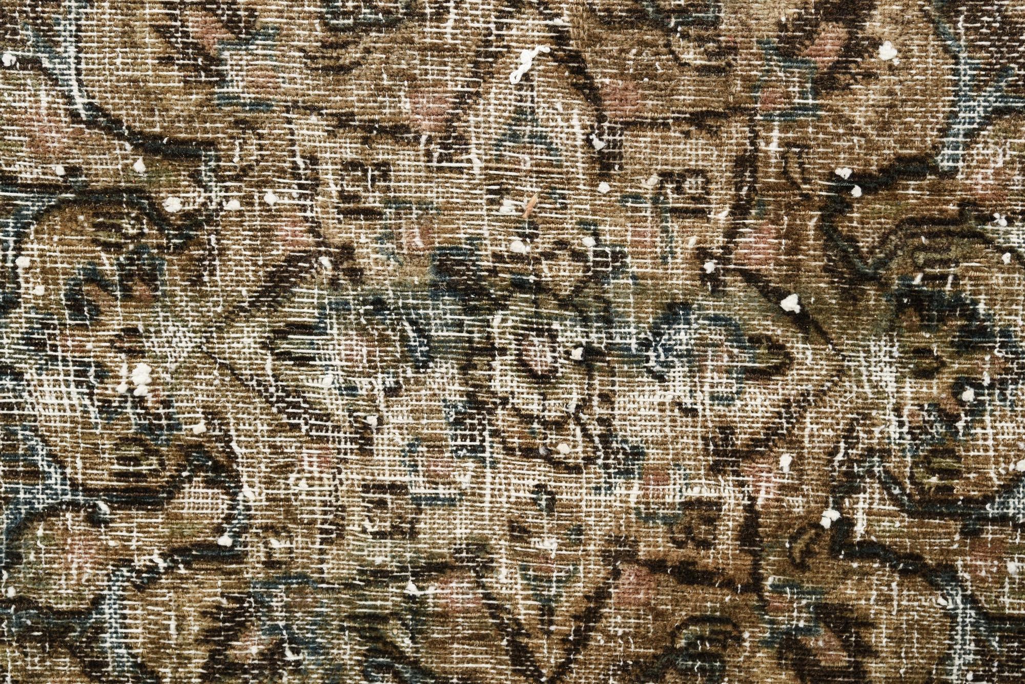 6' 7 x 10' 6 Hand Knotted Ultra Vintage Persian Wool Rug