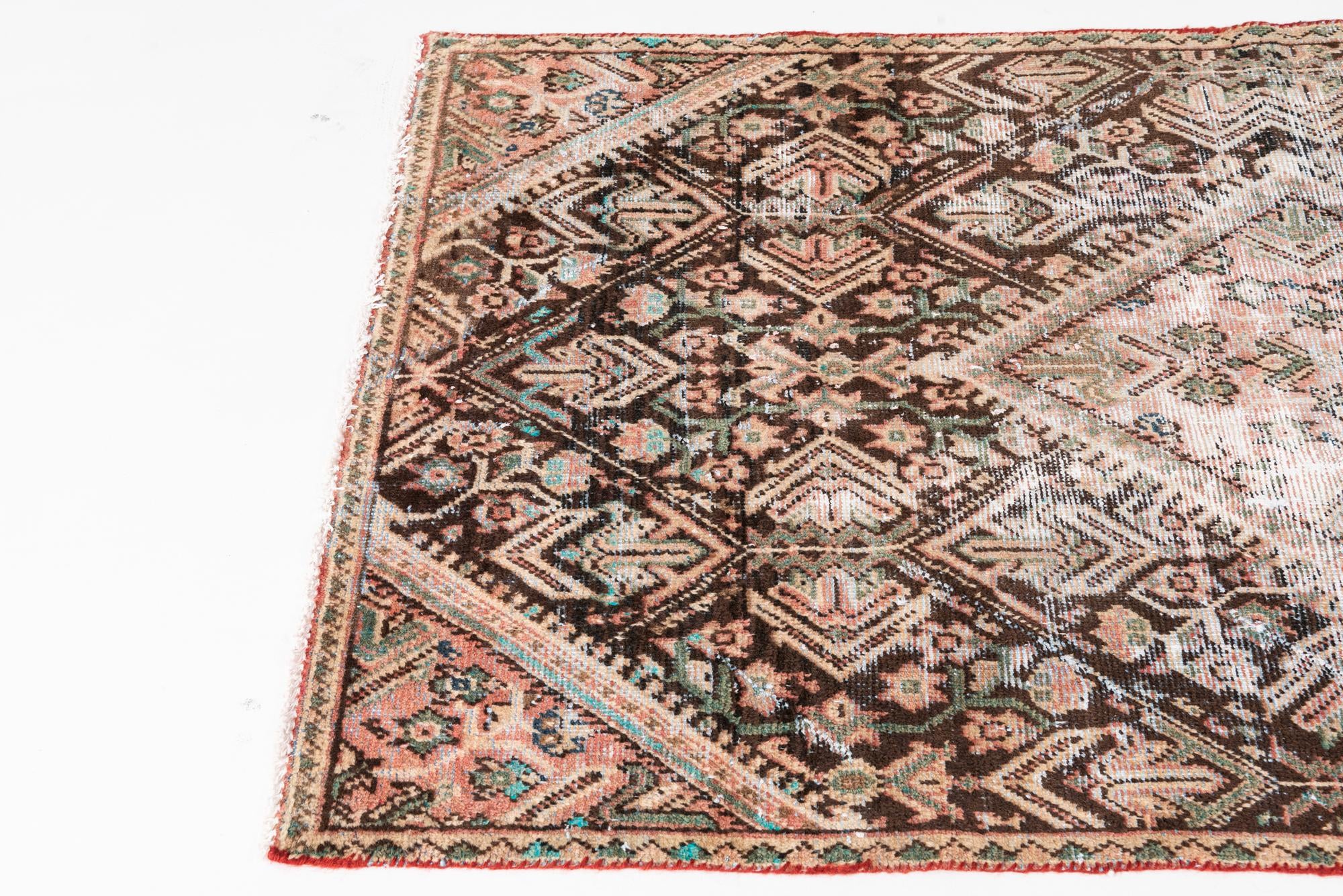 3' 3 x 5' 8 Hand Knotted Ultra Vintage Persian Wool Rug