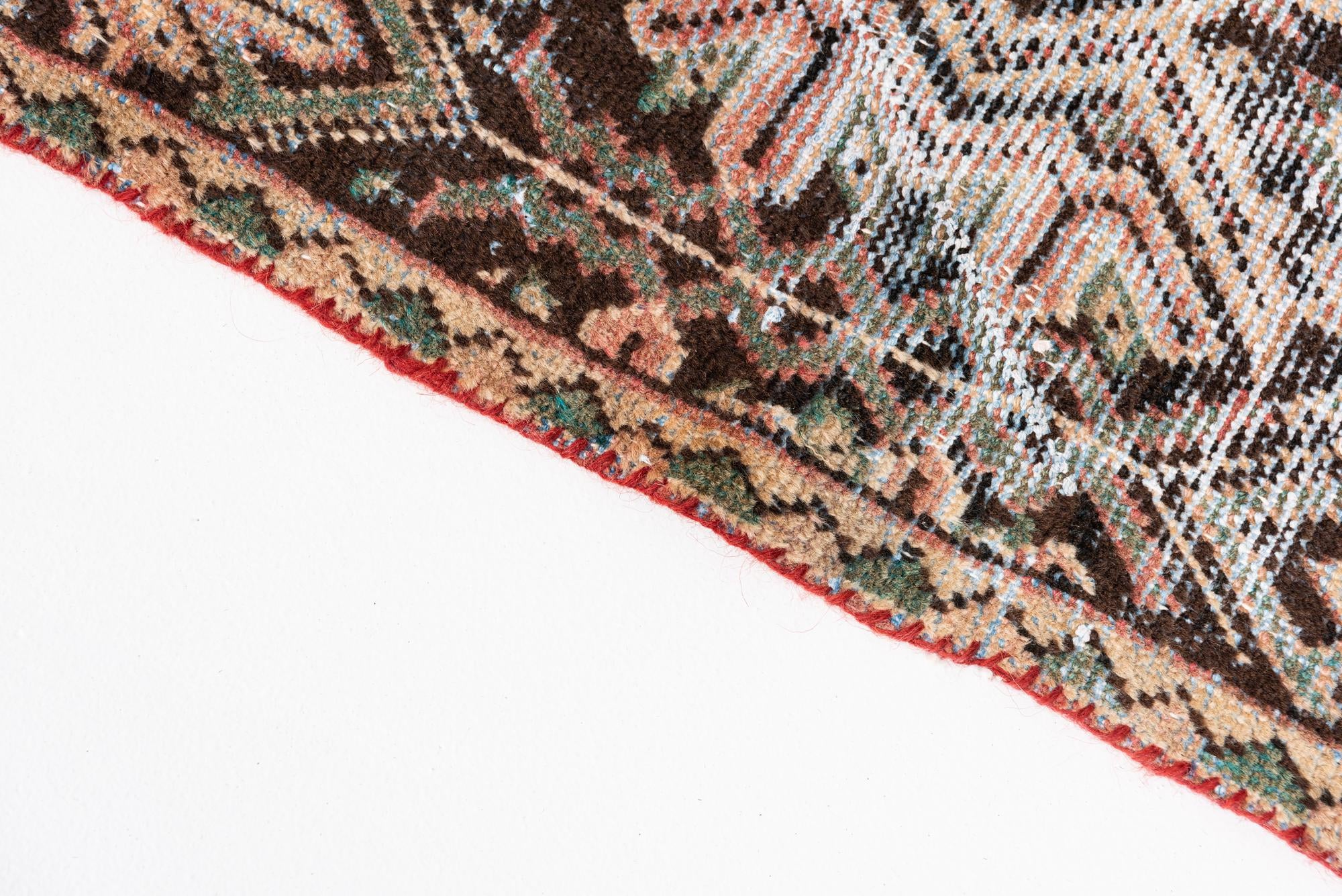 3' 3 x 5' 8 Hand Knotted Ultra Vintage Persian Wool Rug