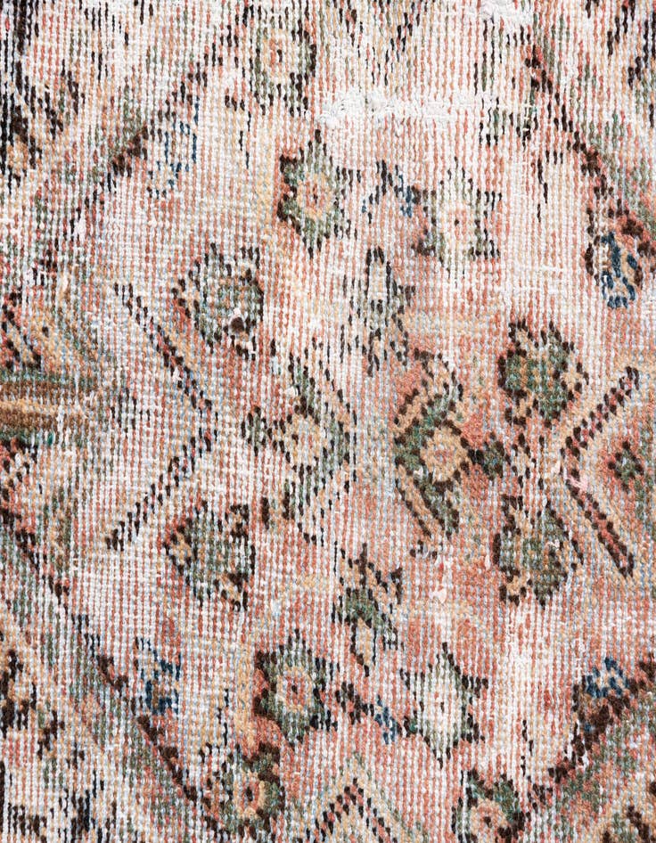 Detail image of 3' 3 x 5' 8  Hand Knotted Ultra Vintage Persian Wool Rug