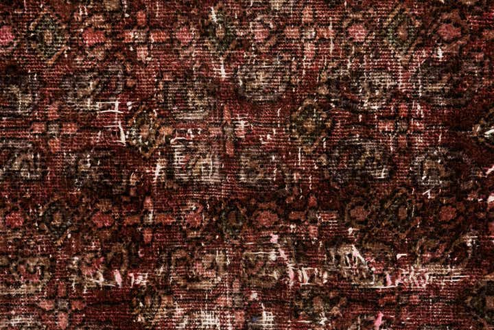 4' x 6' 3 Hand Knotted Ultra Vintage Persian Wool Rug