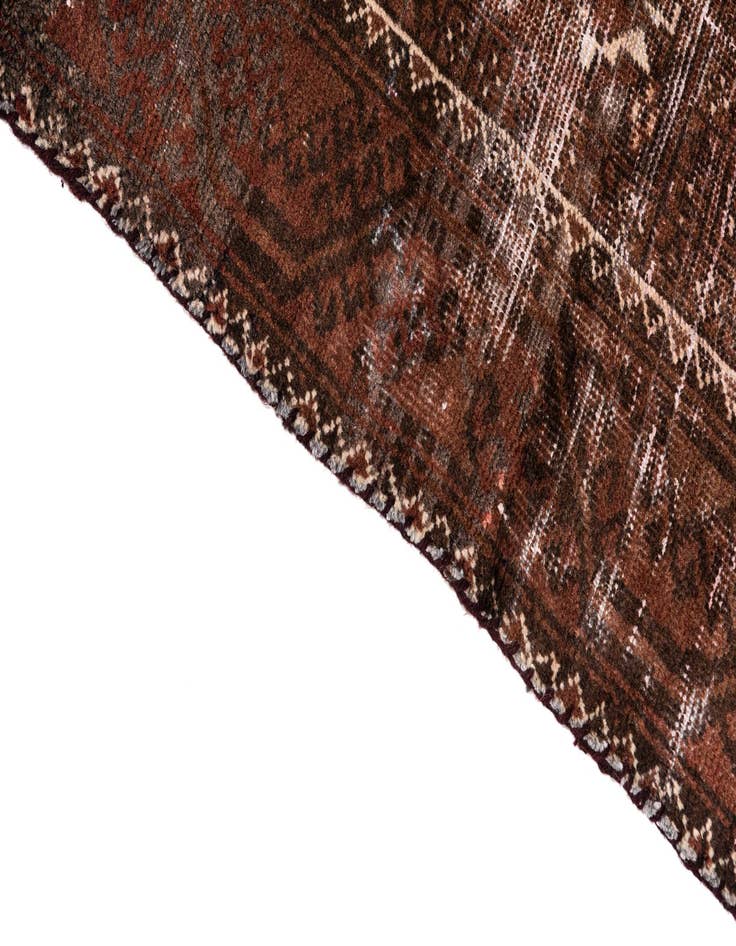 Detail image of 3' x 5' 4  Hand Knotted Ultra Vintage Persian Wool Rug