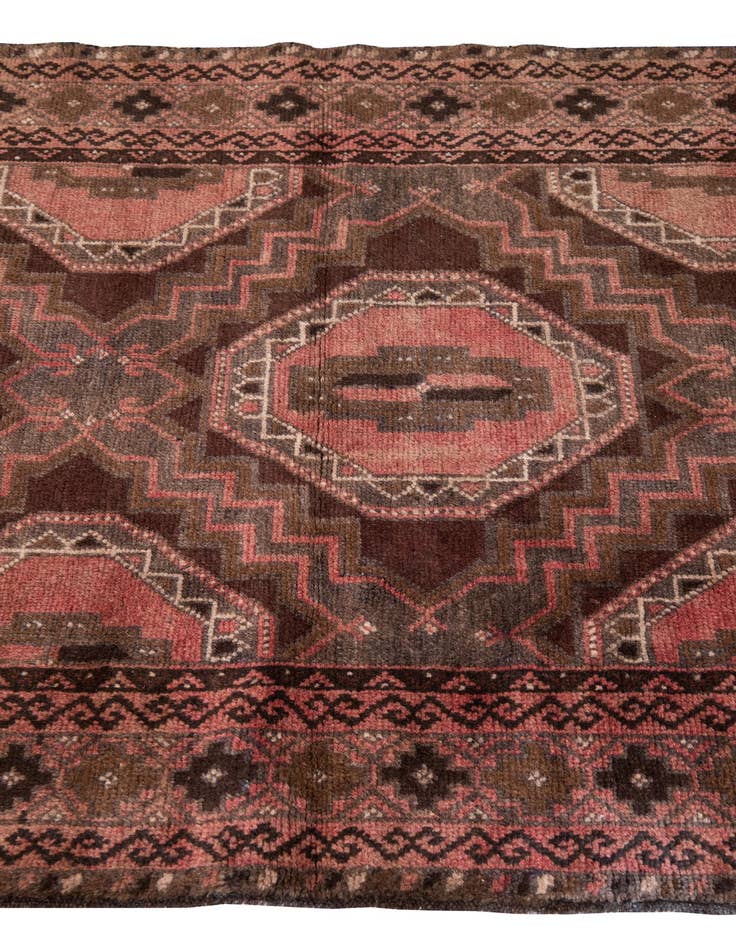 Detail image of 3' 6 x 6' 4  Hand Knotted Ultra Vintage Persian Wool Rug
