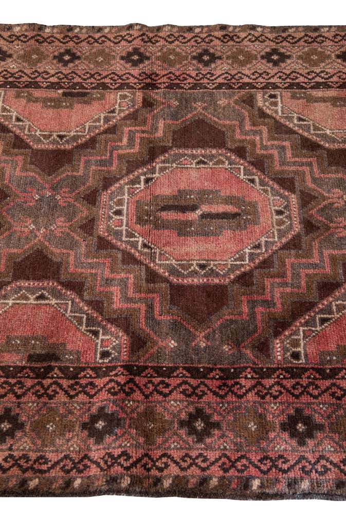 3' 6 x 6' 4 Hand Knotted Ultra Vintage Persian Wool Rug