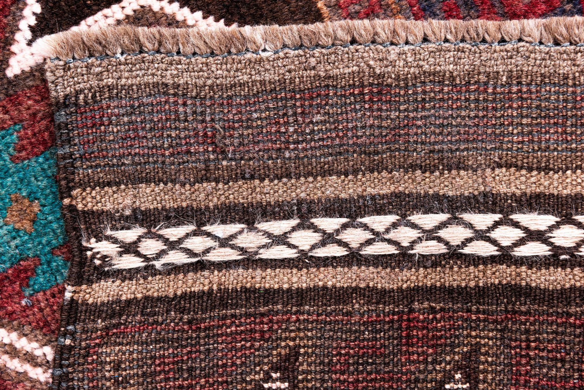 3' 5 x 6' 4 Hand Knotted Ultra Vintage Persian Wool Rug