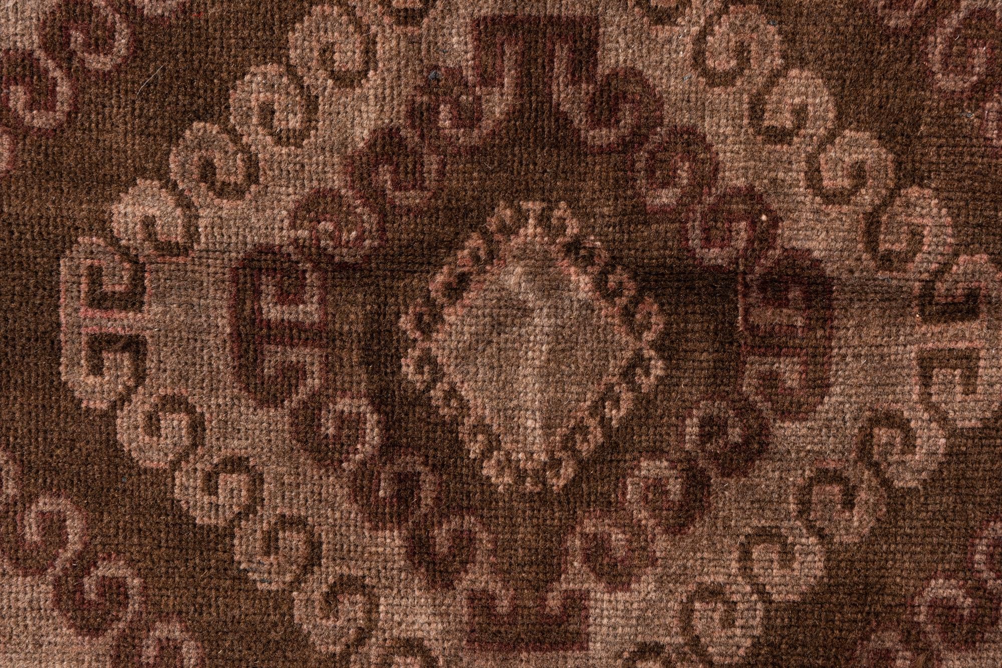 3' 9 x 6' 2 Hand Knotted Ultra Vintage Persian Wool Rug