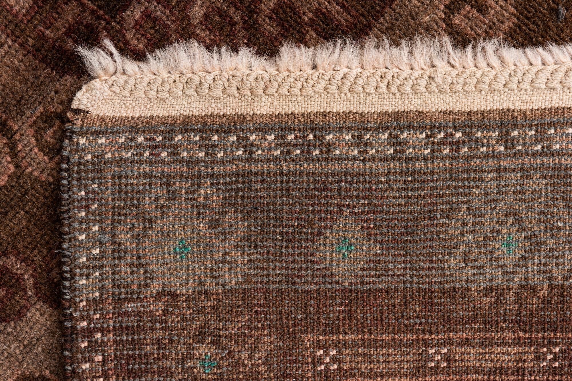 3' 9 x 6' 2 Hand Knotted Ultra Vintage Persian Wool Rug